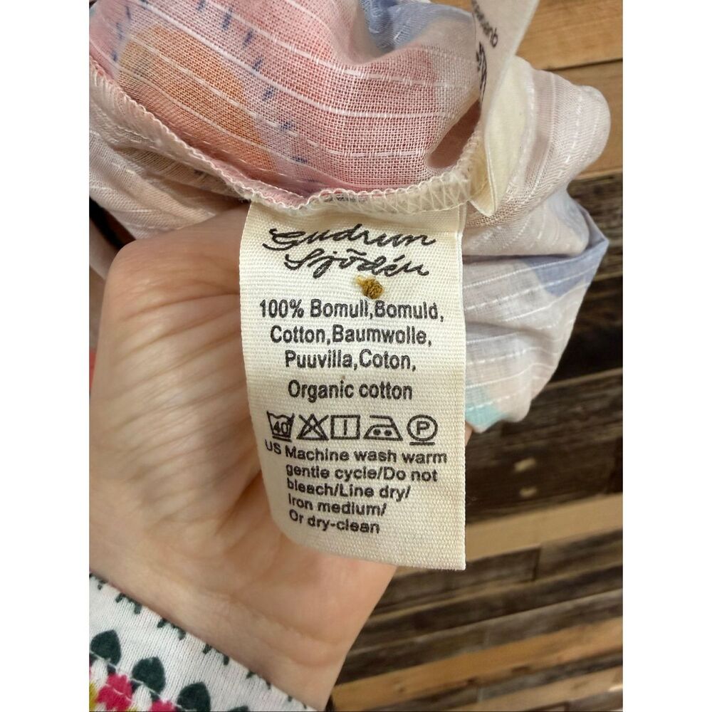 Gudrun Sjoden NWT “Aquarelle” woven dress size large - Picture 5 of 8